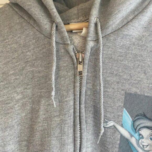 Disneyland Resort Tinkerbell Grey Zip Up Jacket - Picture 3 of 6